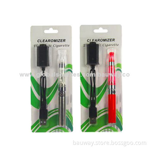 eGo CE4 Ecig Blister Starter Kits with 650/900/1100mAh, 1.6mL, 100% No Burnt Taste